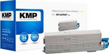 KMP toner náhradní OKI 46490401 kompatibilní žlutá 1500 Seiten O-T56