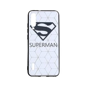 TopQ Xiaomi Mi A3 3D silikon Bílý Superman 45888 (Sun-45888)