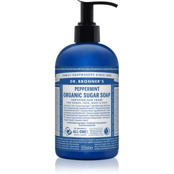 Dr. Bronner’s Peppermint tekuté mýdlo na tělo a vlasy 355 ml