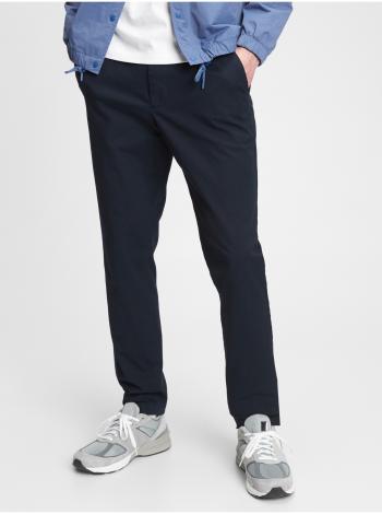 Modré pánské kalhoty slim pull on nwclnvy2 xl