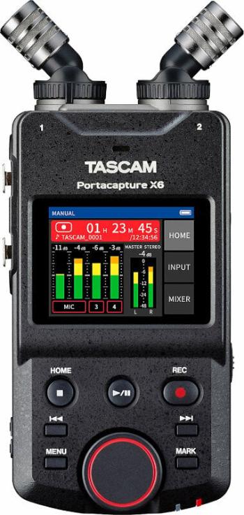 Tascam Portacapture X6 Přenosný přehrávač