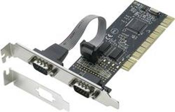 PCI sériová zásuvná karta Renkforce RF-3297108, 2 porty