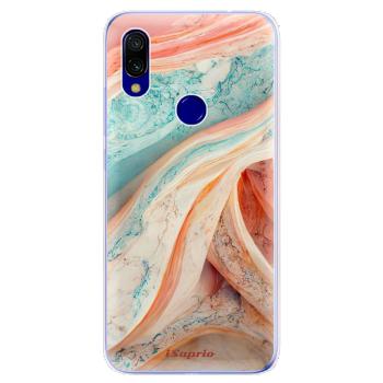 Odolné silikonové pouzdro iSaprio - Orange and Blue - Xiaomi Redmi 7