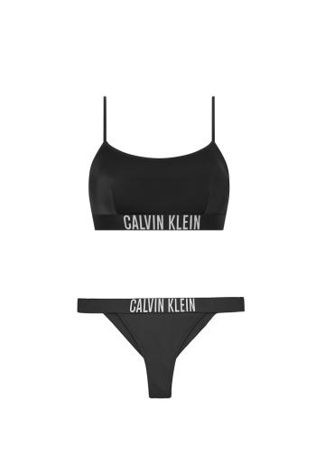 Dámské plavky Calvin Klein KW0KW01851+KW0KW01727 L Černá