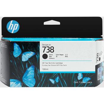 HP 498N4A - originální cartridge HP 738, černá, 130ml