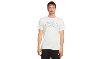 Dedicated T-shirt Stockholm Cyclopath Off-White bílé 18283
