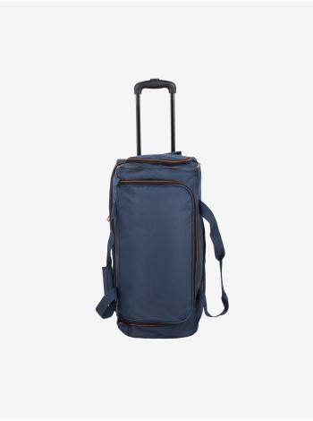 Cestovní taška Travelite Basics Wheeled duffle S Navy/orange