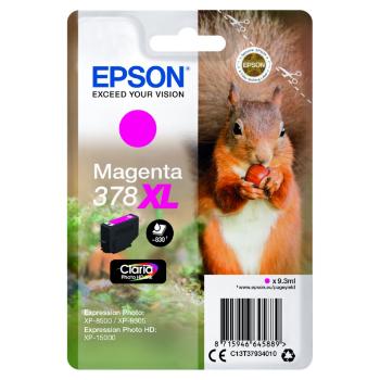 EPSON T3793 (C13T37934010) - originální cartridge, purpurová, 9,3ml