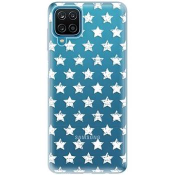iSaprio Stars Pattern - white pro Samsung Galaxy A12 (stapatw-TPU3-A12)
