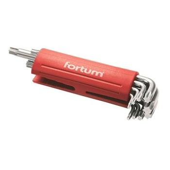 FORTUM L-klíče TORX, sada 9 ks, 10-50mm (4710300)