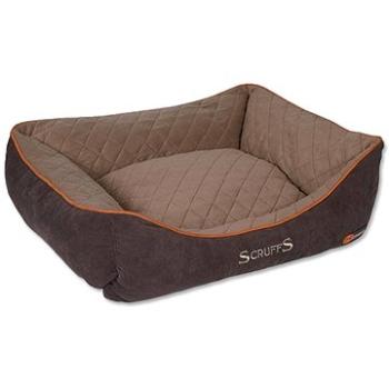 SCRUFFS thermal box bed M 60 × 50 cm hnědý (5060143677250)