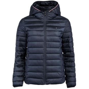 Tommy Hilfiger LW PADDED GLOBAL STRIPE JACKET Dámská podzimní bunda, tmavě modrá, velikost