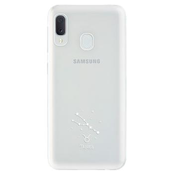 Odolné silikonové pouzdro iSaprio - čiré - Býk - Samsung Galaxy A20e