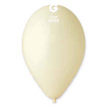 Gemar Balónek pastelový krémový 26 cm