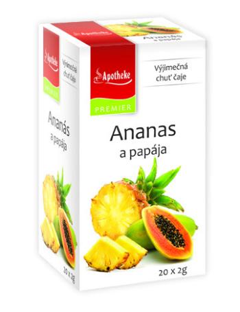 Apotheke Ananas a papája sáčky 20 x 2 g