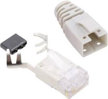 Konektor RJ45 Cat6 BEL Stewart SS-39200-012-K-YW (SS39GEE), zástrčka rovná, žlutá