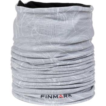 Finmark FSW-229 Multifunkční šátek s fleecem, šedá, velikost UNI