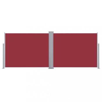 Zatahovací boční markýza 160x600 cm Dekorhome Červená