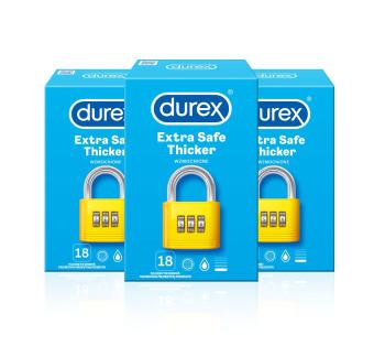 Durex Extra Safe kondomy pack 54 ks