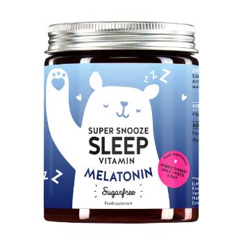Bears With Benefits Super Snooze Sleep Vitamin gumoví medvídci s melatoninem pro lepší spánek 60 ks