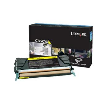 LEXMARK C746A3YG - originální toner, žlutý, 7000 stran