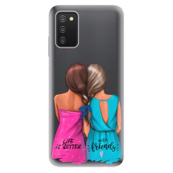 Odolné silikonové pouzdro iSaprio - Best Friends - Samsung Galaxy A03s