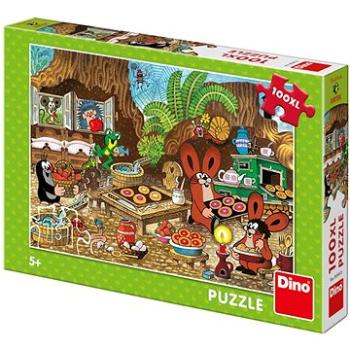 Dino Krtek v kuchyni 100xl puzzle nové (8590878343450)