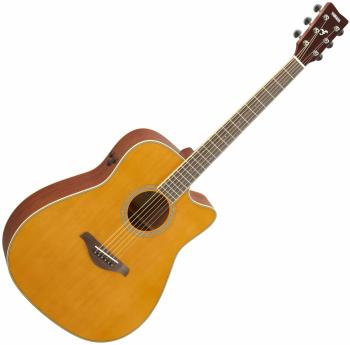 Yamaha FGC-TA Vintage Tint Elektroakustická kytara Dreadnought