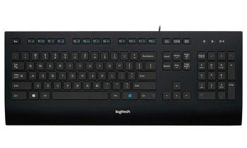 Logitech klávesnice Corded K280E/ USB/ US layout, 920-005217