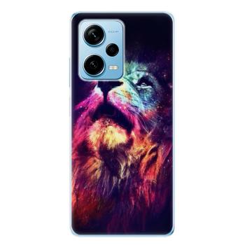 Odolné silikonové pouzdro iSaprio - Lion in Colors - Xiaomi Redmi Note 12 Pro+ 5G