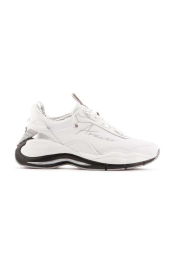 Kožené sneakers boty Emporio Armani bílá barva, X3X173 XN759 M696