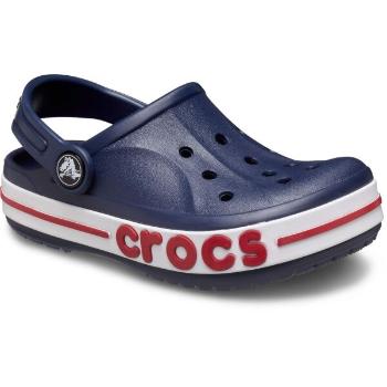 Crocs BAYABAND CLOG T Dětské pantofle, tmavě modrá, velikost 25/26