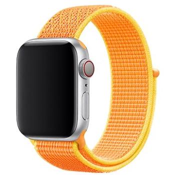 Eternico Airy pro Apple Watch 42mm / 44mm / 45mm / Ultra 49mm Carrot Orange and Yellow edge (AET-AWAY-CaOrY-42)