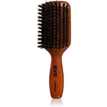 EVO Conrad Natural Bristle Dressing Brush plochý kartáč s kančími štětinami 1 ks