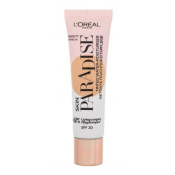 L'Oréal Paris Skin Paradise Tinted Water-Cream SPF20 30 ml make-up pro ženy 02 Medium