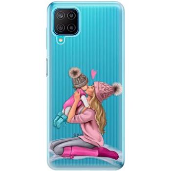 iSaprio Kissing Mom - Blond and Girl pro Samsung Galaxy M12 (kmblogirl-TPU3-M12)
