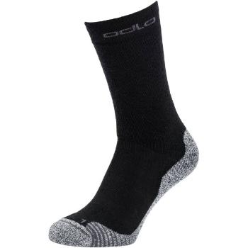 Odlo SOCKS CREW ACTIVE WARMHIKING Merino ponožky, černá, velikost 45-47