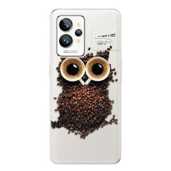 Odolné silikonové pouzdro iSaprio - Owl And Coffee - Realme GT 2 Pro