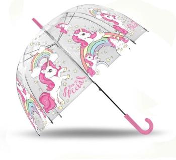 Euroswan Dětský deštník transparent - Jednorožec You're Special