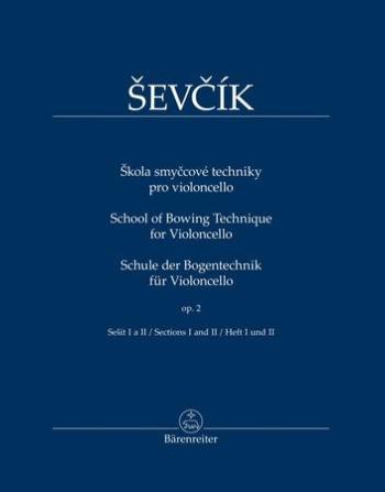 Škola smyčcové techniky pro violoncello - Ševčík Otakar