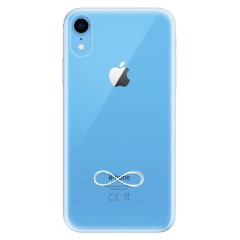 Odolné silikonové pouzdro iSaprio - čiré - Infinity - iPhone XR