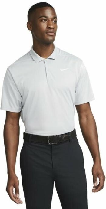 Nike Dri-Fit Victory Mens Golf Light Grey/White M Polo košile