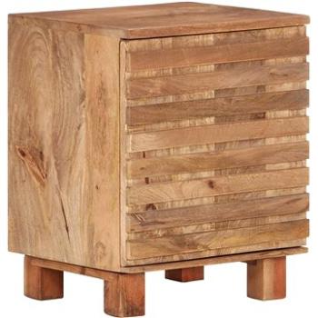 Noční stolek 40 × 35 × 51 cm masivní mangovníkové dřevo (287761)