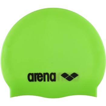 Arena CLASSIC SILICONE Plavecká čepice, zelená, velikost UNI