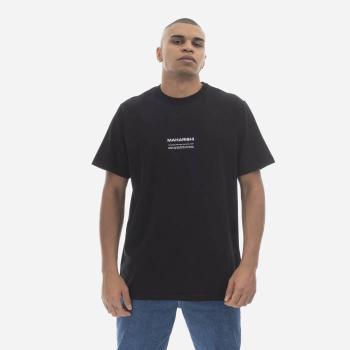 Pánské tričko Maharishi Miltype Embroidered T košile 9912 BLACK