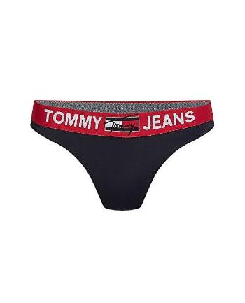 Tommy Hilfiger Tommy Jeans dámská tmavě modrá spodní část bikin BRAZILIAN