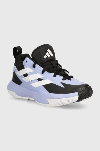 Dětské sneakers boty adidas Originals Cross Em Up Select C fialová barva, IG6646