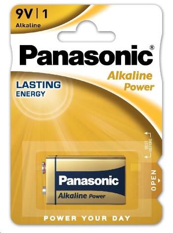 PANASONIC Alkalické baterie Alkaline Power 6LF22APB/1BP 9V (Blistr 1ks)