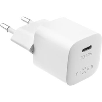 Mini adapter,Lightning, 20W, bílý FIXED