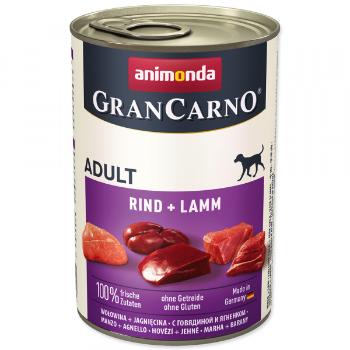 Konzerva Animonda Gran Carno hovězí + jehně 400g